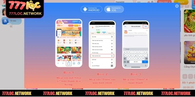 Tìm hiểu lý do khiến bet thủ nên tải app 777LOC ngay hôm nay